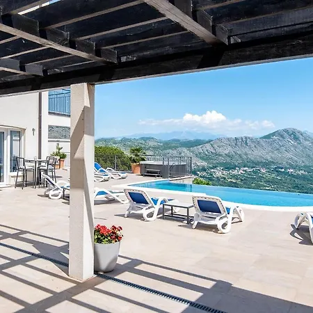 Luxury Olive With Pool And Jacuzzi Near Dubrovnik Villa