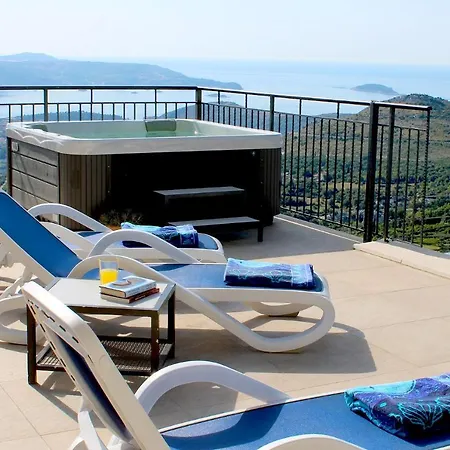Luxury Olive With Pool And Jacuzzi Near Dubrovnik Ivanica