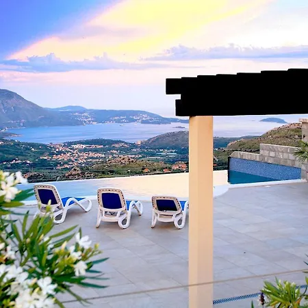 빌라 Luxury Olive With Pool And Jacuzzi Near Dubrovnik
